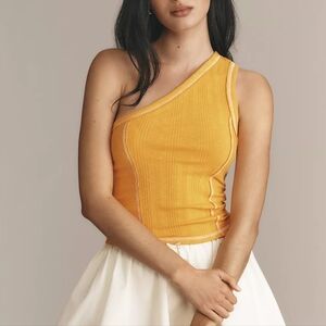 NWT Pilcro One Shoulder Top